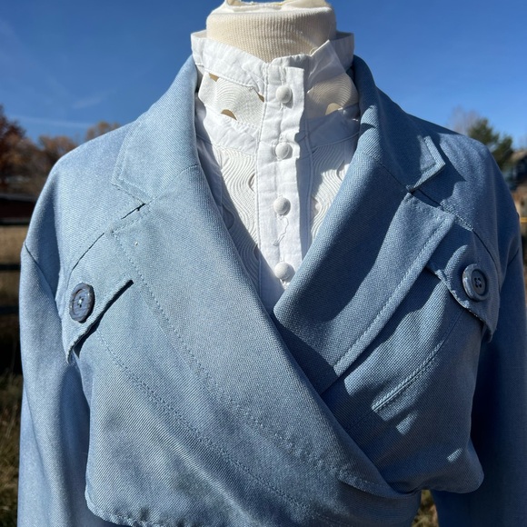 Jacquemus Azur Light Blue Wrap Top - Picture 4 of 5